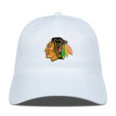 Chicago Blackhawks Levelwear Matrix Adjustable Hat - White Hats