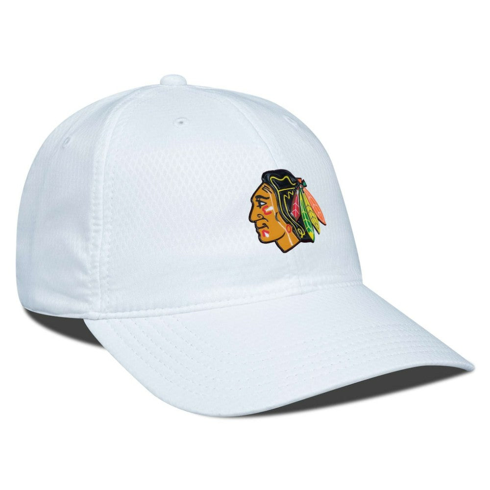 Chicago Blackhawks Levelwear Matrix Adjustable Hat - White Hats