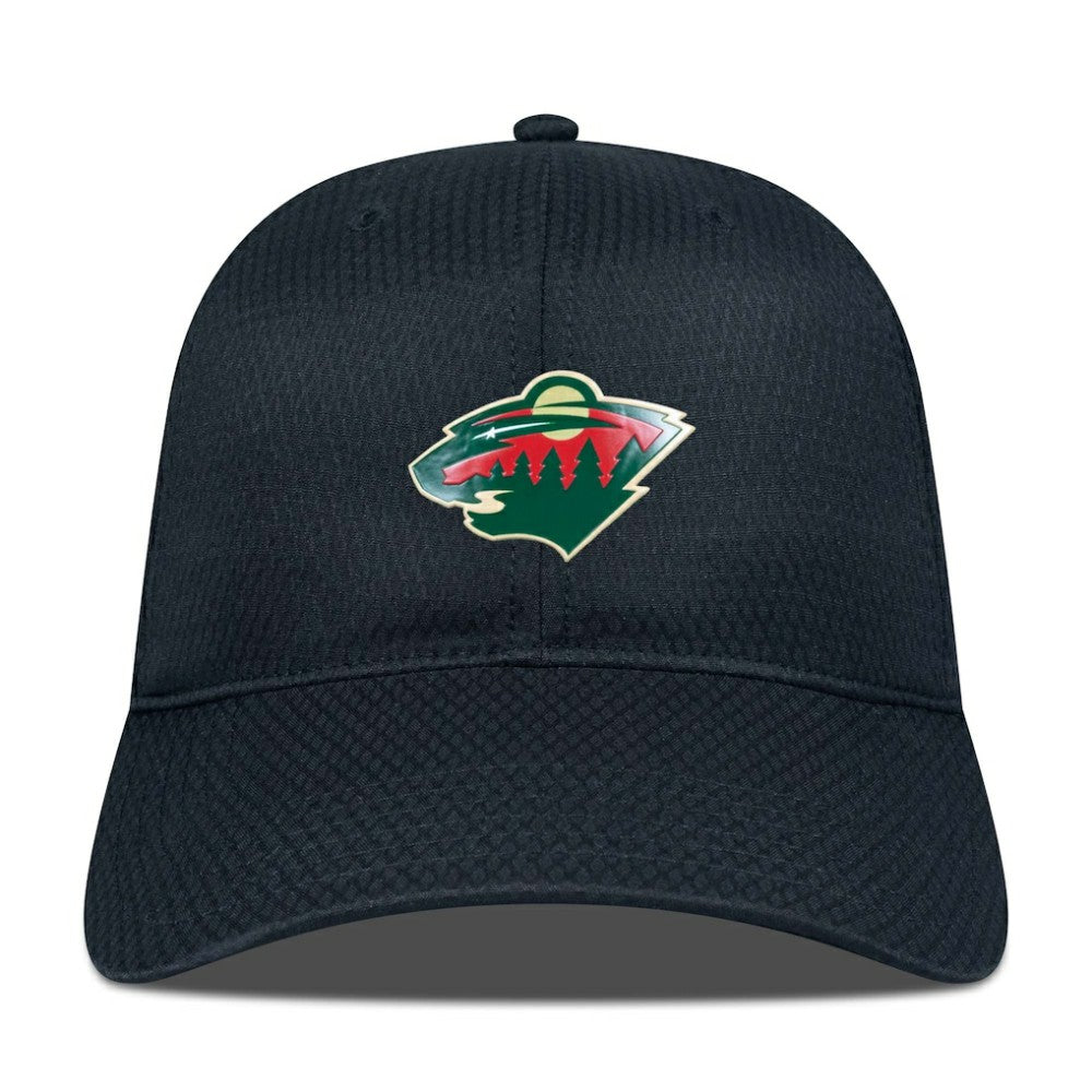 Minnesota Wild Levelwear Matrix Adjustable Hat - Black Hats