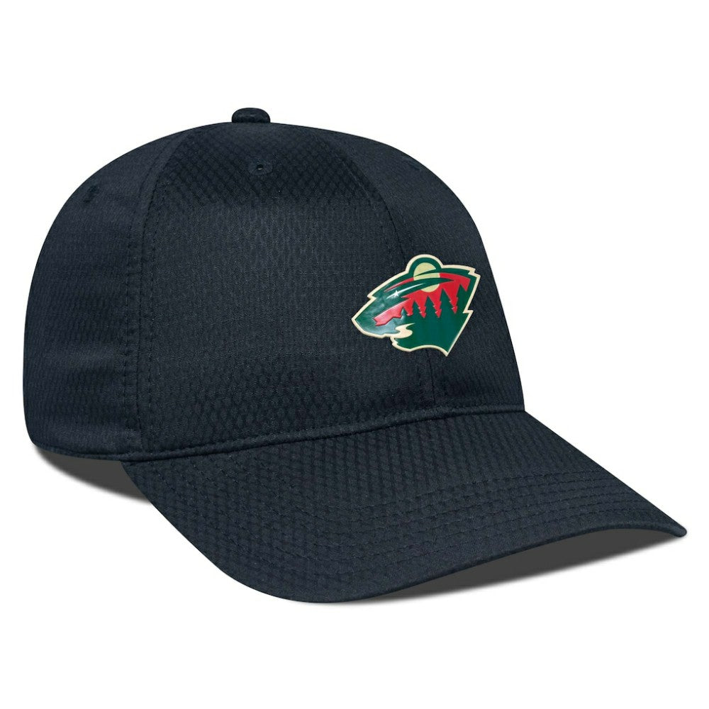 Minnesota Wild Levelwear Matrix Adjustable Hat - Black Hats