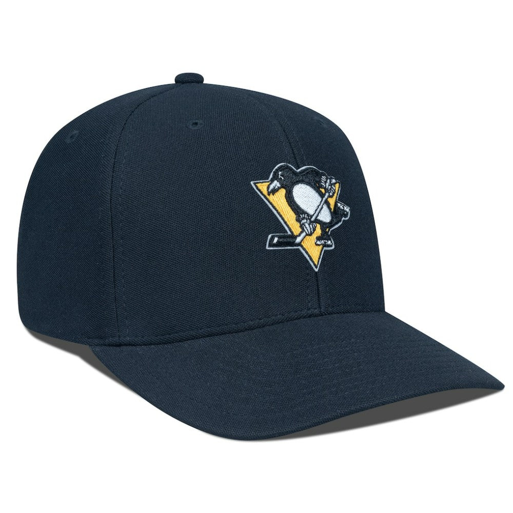 Pittsburgh Penguins Levelwear Fusion Lefty Cap - Black