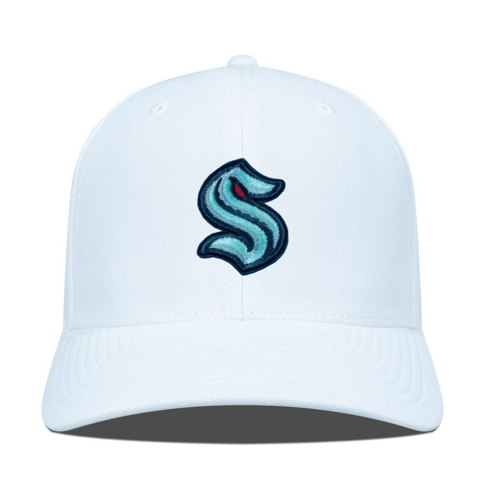 Seattle Kraken Levelwear Fusion Lefty Cap - White