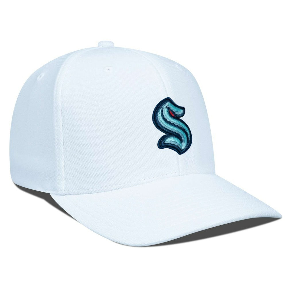 Seattle Kraken Levelwear Fusion Lefty Cap - White
