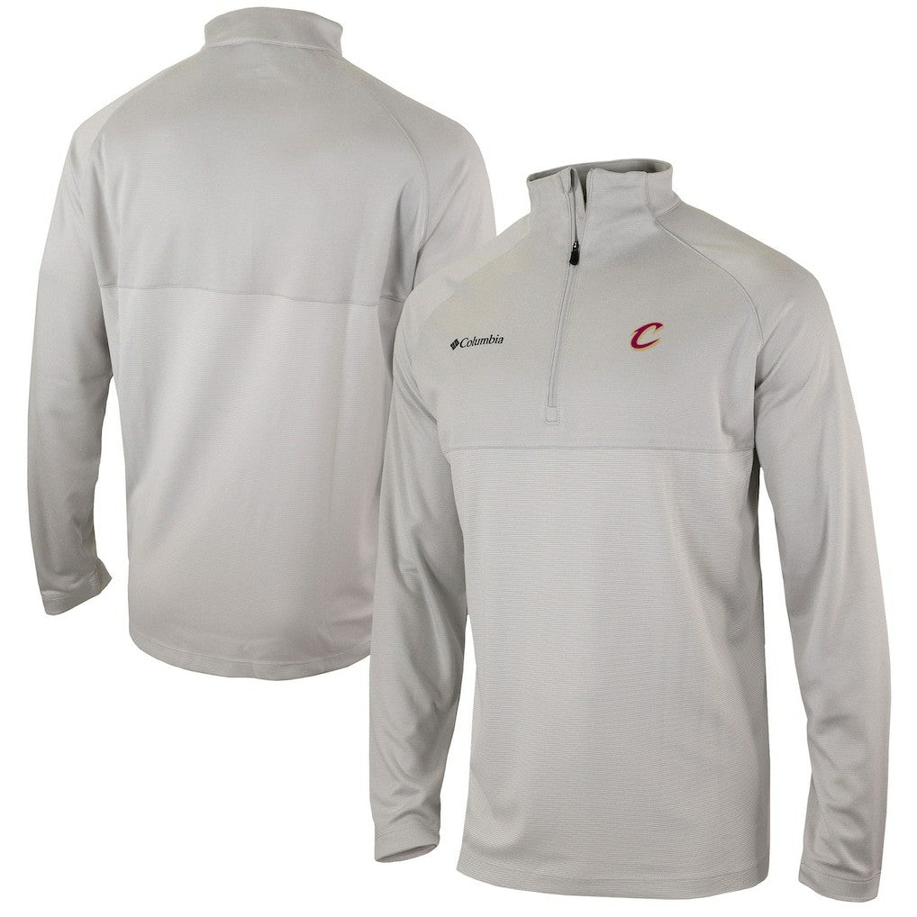 Cleveland Cavaliers Omni-Wick Rockin' It Quarter-Zip Pullover Top sale - Heather Gray shop