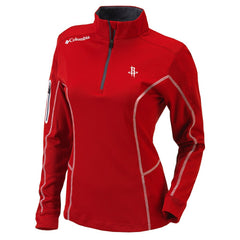 Houston Rockets Women's Omni-Wick Shotgun Quarter-Zip Pullover Top sale - Red shop