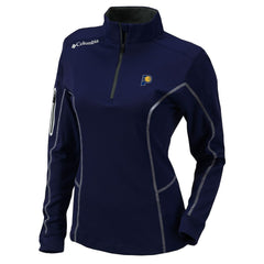 Indiana Pacers Women's Omni-Wick Shotgun Quarter-Zip Pullover Top - Navy discount