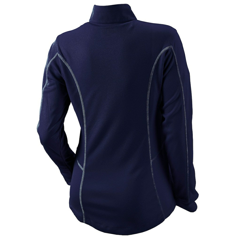 Indiana Pacers Women's Omni-Wick Shotgun Quarter-Zip Pullover Top - Navy discount
