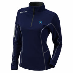 Minnesota Timberwolves Women's Omni-Wick Shotgun Quarter-Zip Pullover Top - Navy on sale