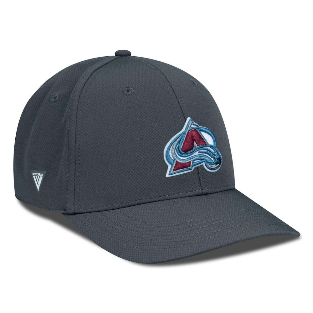 Colorado Avalanche Levelwear Rise Flex Hat - Charcoal Hats