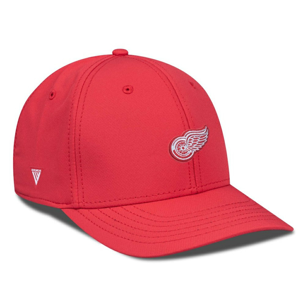 Detroit Red Wings Levelwear Rise Flex Hat - Red Hats