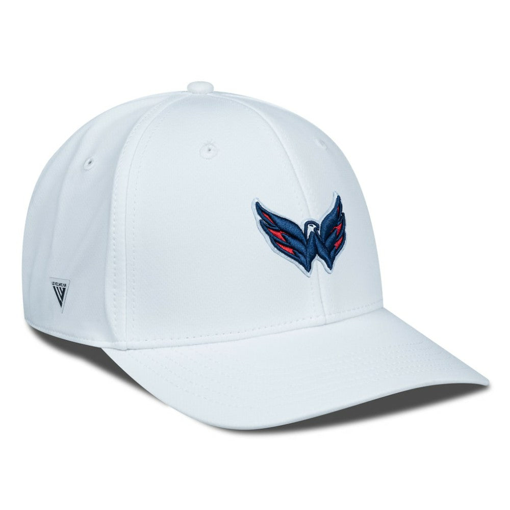 Washington Capitals Levelwear Rise Flex Hat - White Hats