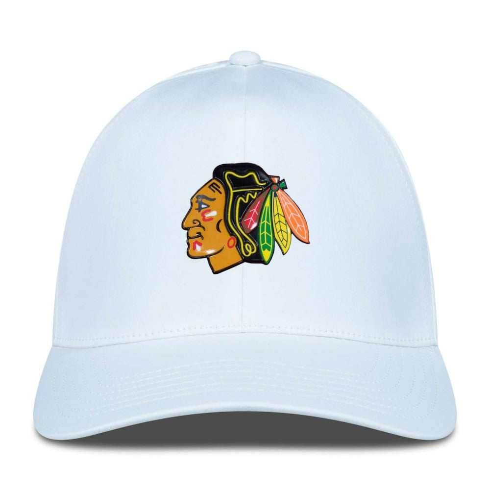 Chicago Blackhawks Levelwear Zeta Flex Hat - White Hats