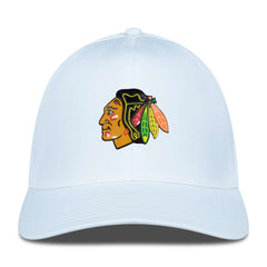 Chicago Blackhawks Levelwear Zeta Flex Hat - White Hats