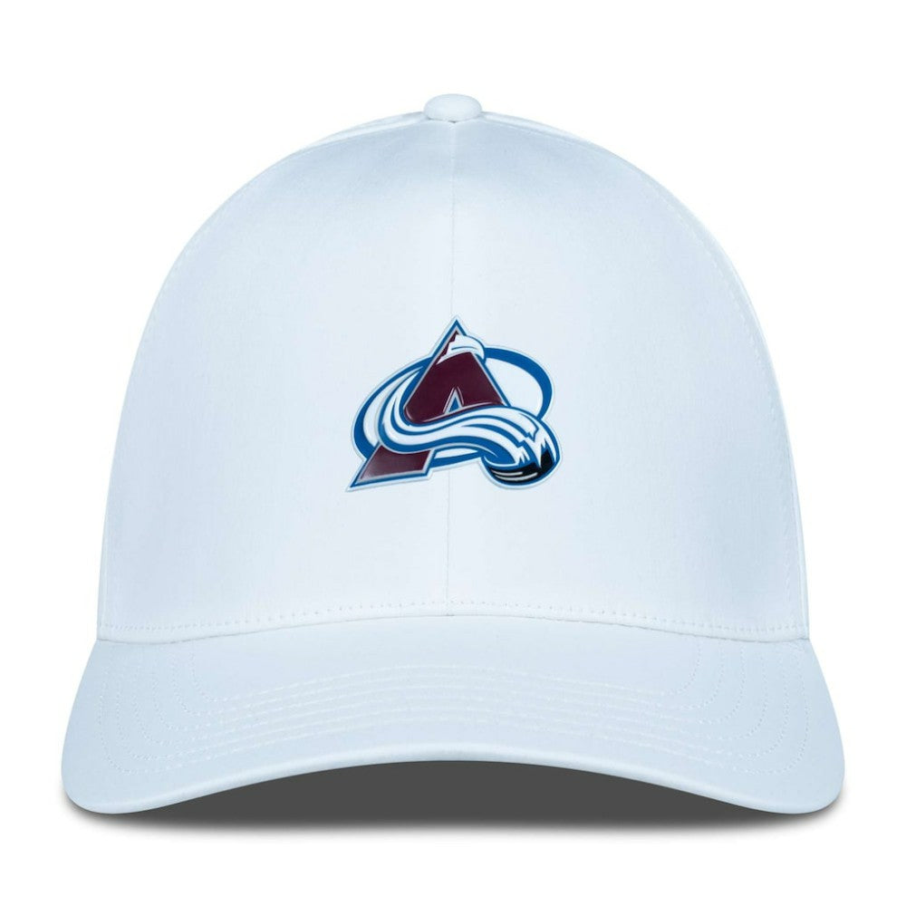Colorado Avalanche Levelwear Zeta Flex Hat - White Hats