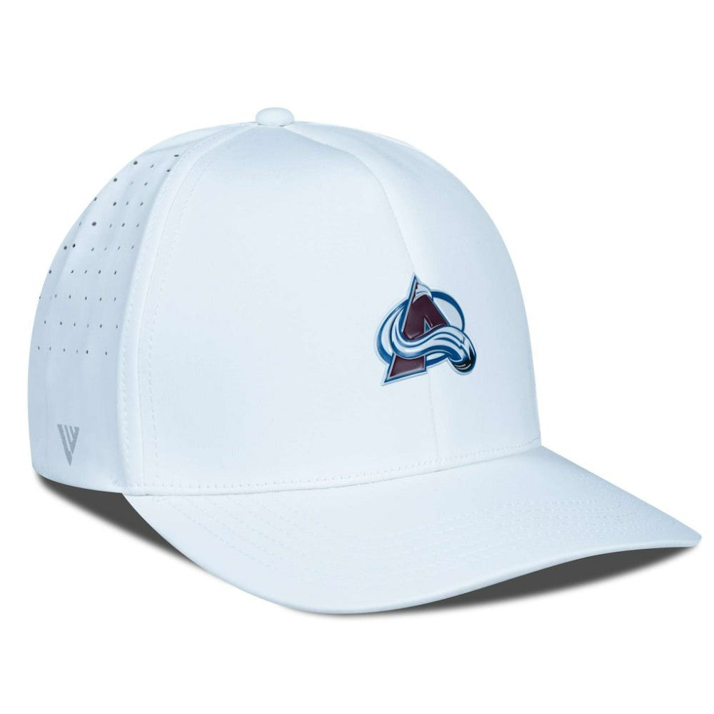Colorado Avalanche Levelwear Zeta Flex Hat - White Hats