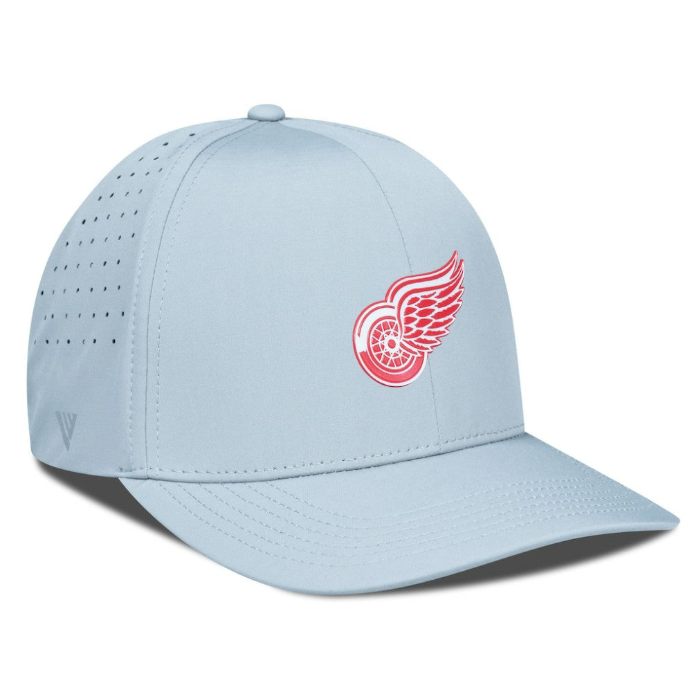 Detroit Red Wings Levelwear Zeta Flex Hat - Gray Hats