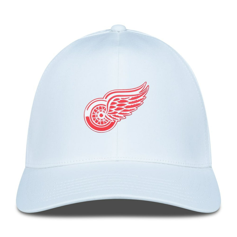 Detroit Red Wings Levelwear Zeta Flex Hat - White Hats