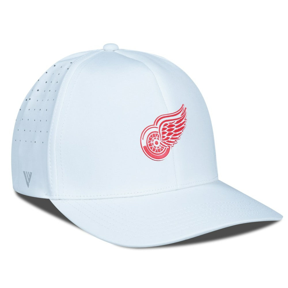 Detroit Red Wings Levelwear Zeta Flex Hat - White Hats