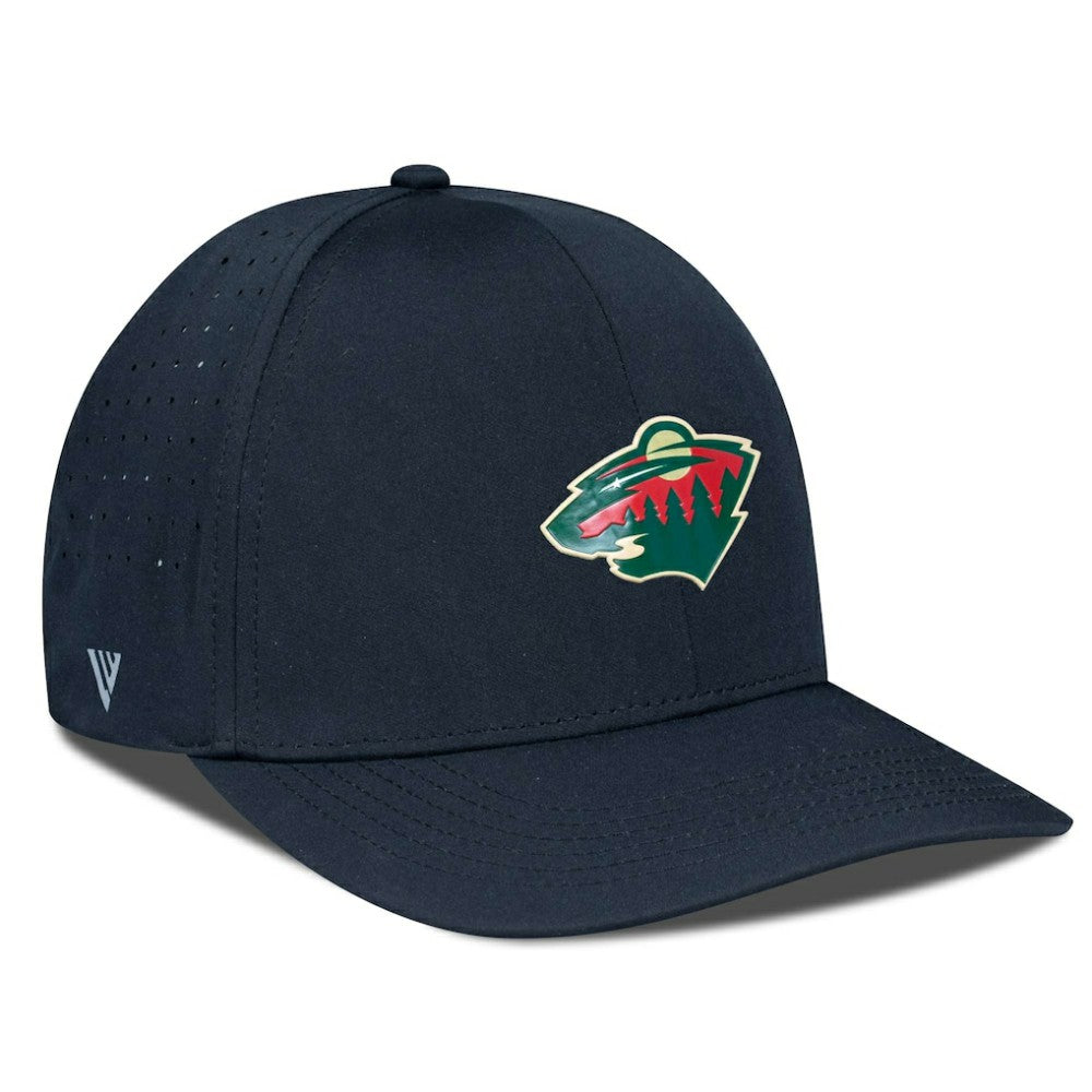 Minnesota Wild Levelwear Zeta Flex Hat - Black Hats
