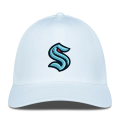 Seattle Kraken Levelwear Zeta Flex Hat - White Hats