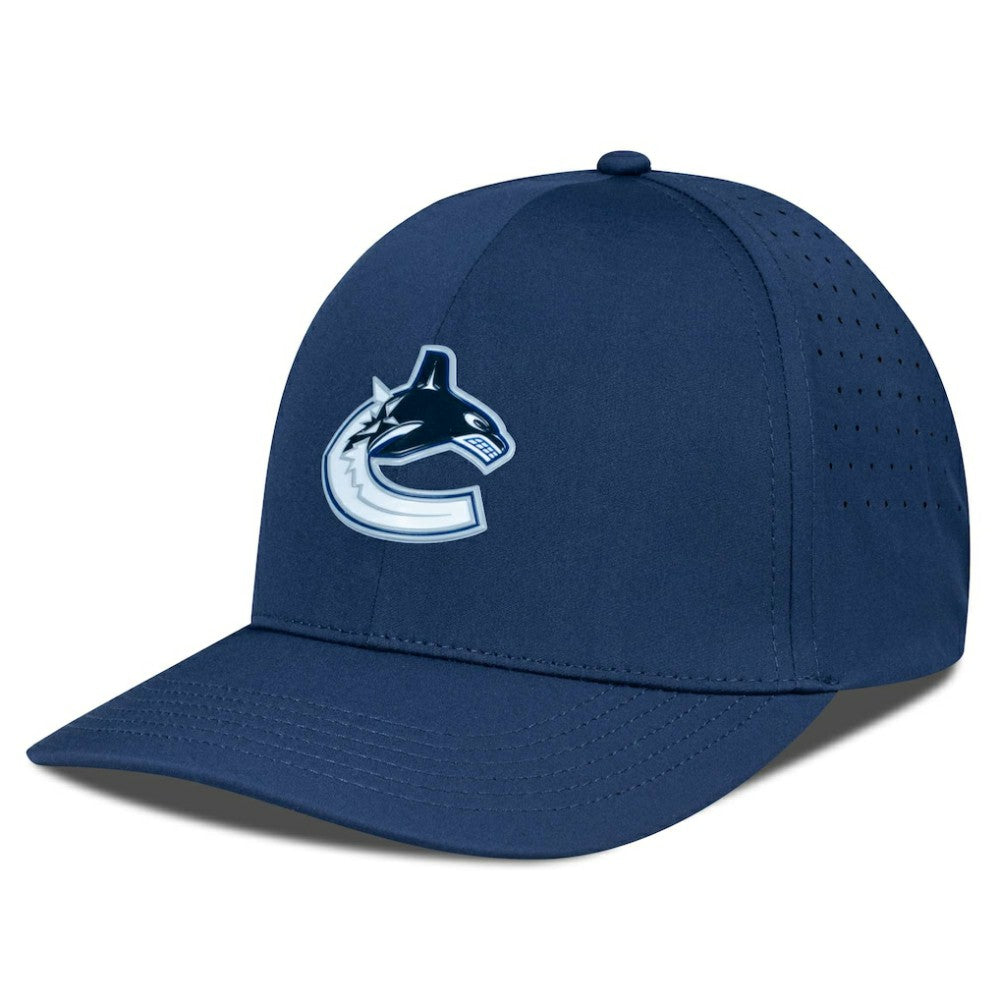 Vancouver Canucks Levelwear Zeta Flex Hat - Navy Hats