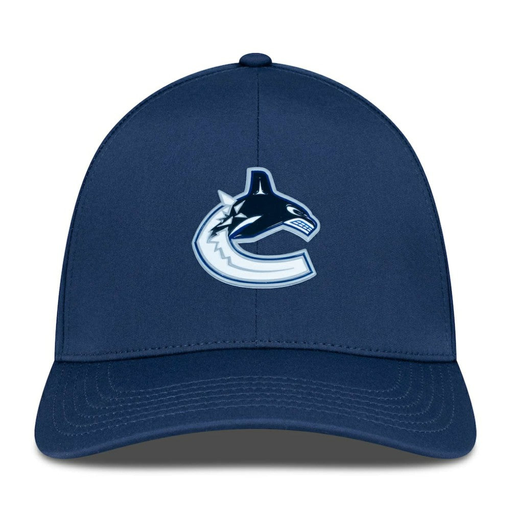 Vancouver Canucks Levelwear Zeta Flex Hat - Navy Hats