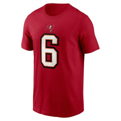 Baker Mayfield Tampa Bay Buccaneers Player Name & Number T-Shirt - Red outlet