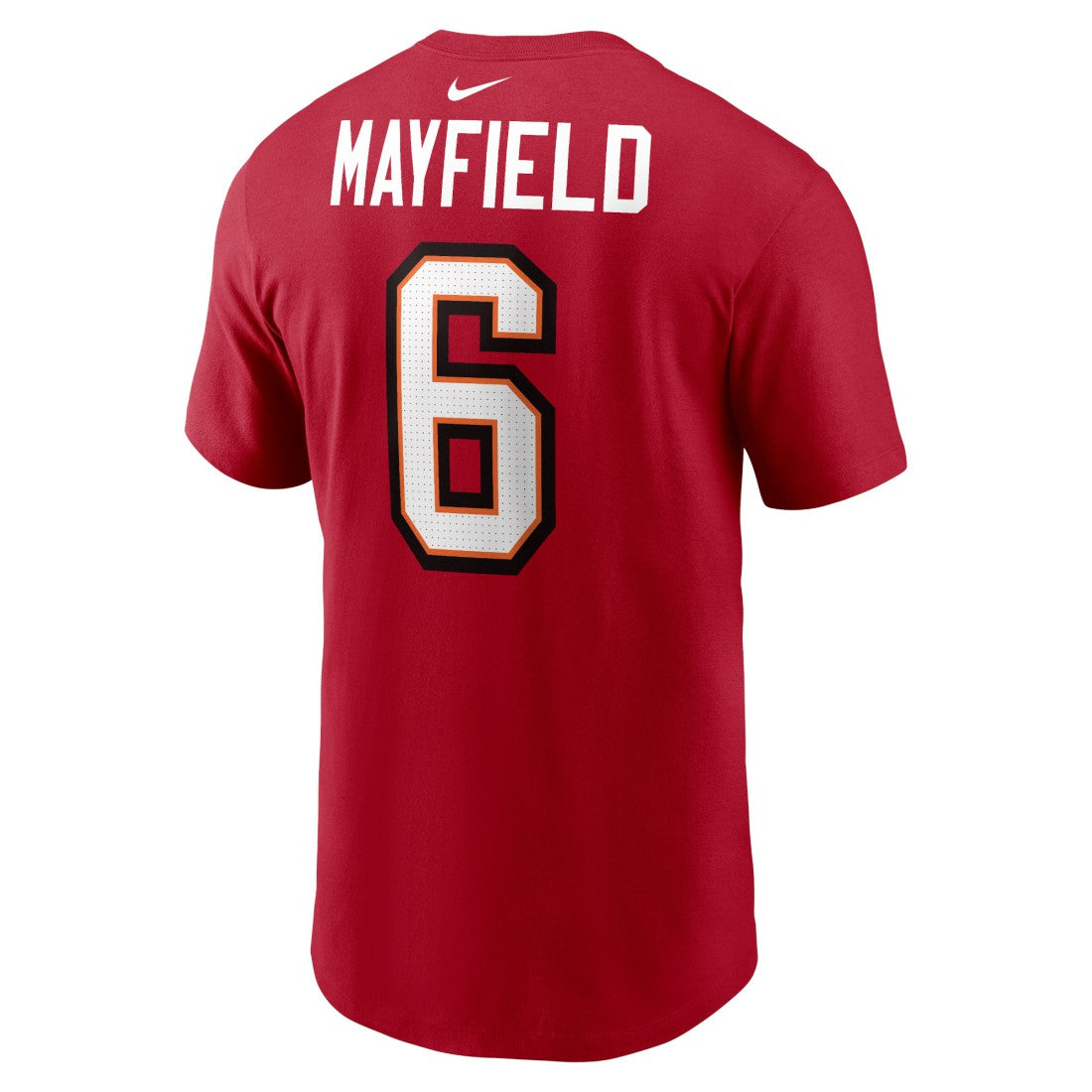 Baker Mayfield Tampa Bay Buccaneers Player Name & Number T-Shirt - Red outlet