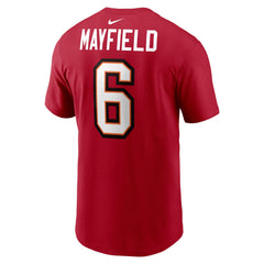 Baker Mayfield Tampa Bay Buccaneers Player Name & Number T-Shirt - Red outlet