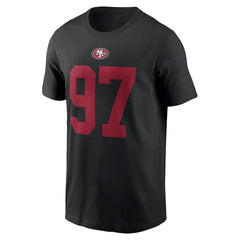 Nick Bosa San Francisco 49ers Player Name & Number T-Shirt - Black sale