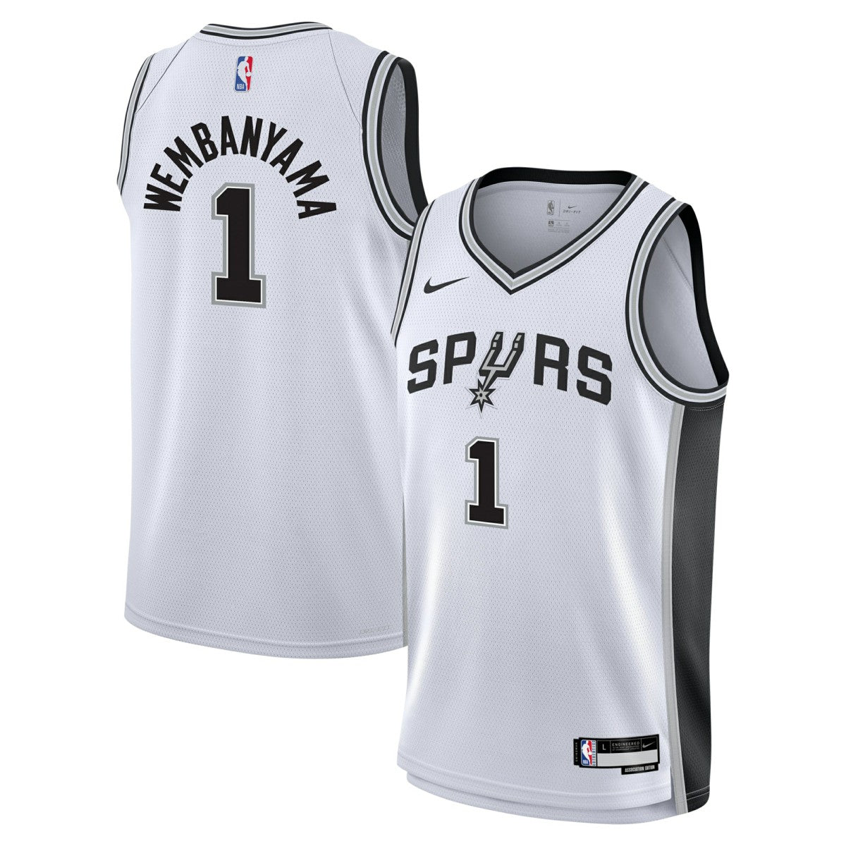 Victor Wembanyama San Antonio Spurs Youth Swingman Jersey - Association Edition - White shop