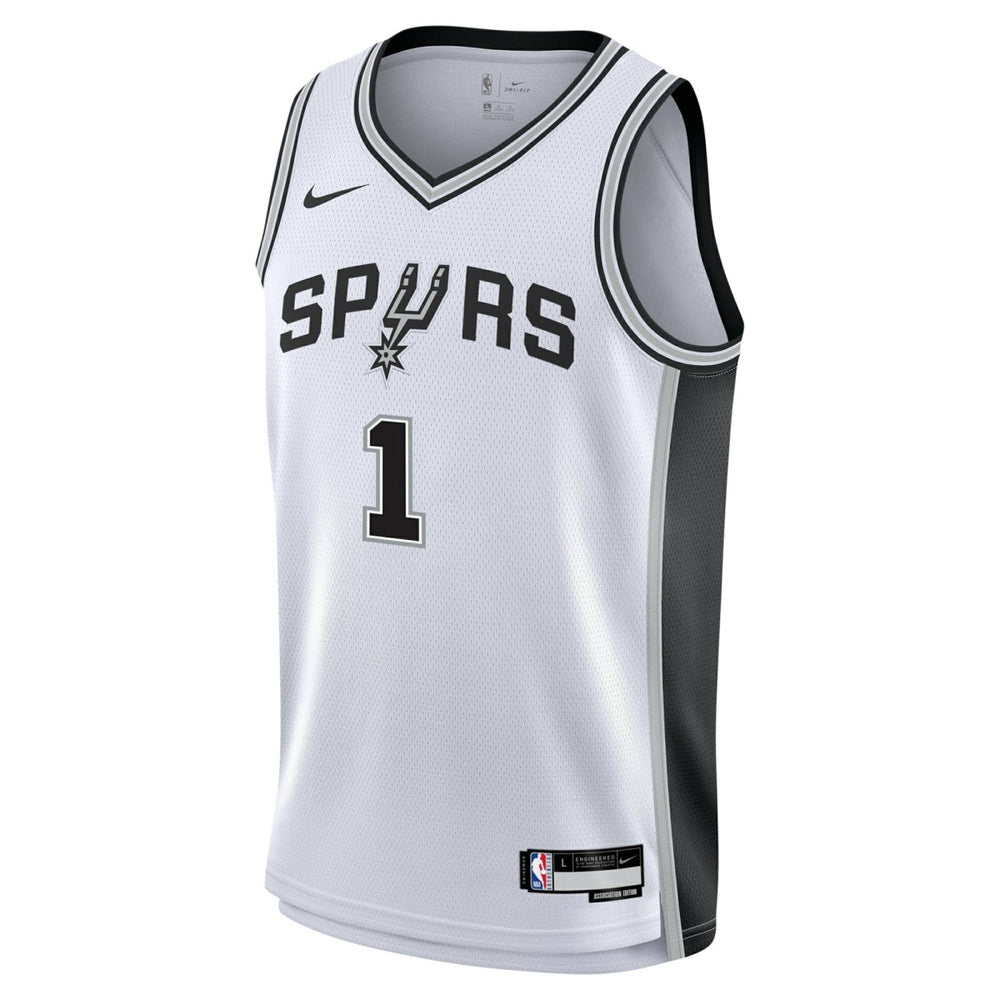 Victor Wembanyama San Antonio Spurs Youth Swingman Jersey - Association Edition - White shop