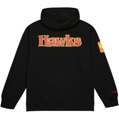 Atlanta Hawks Hardwood Classics OG 2.0 Pullover Hoodie - Black cheap