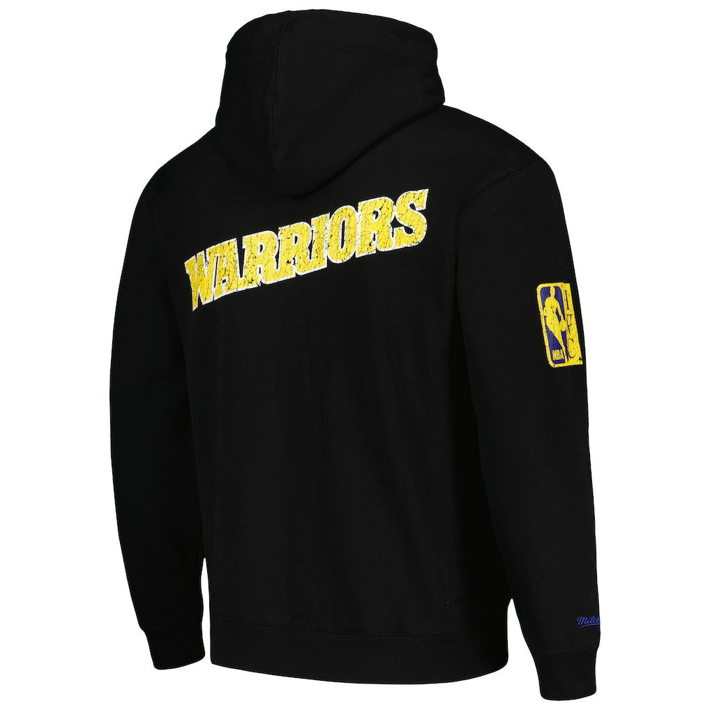 Golden State Warriors Hardwood Classics OG 2.0 Pullover Hoodie sale - Black discount