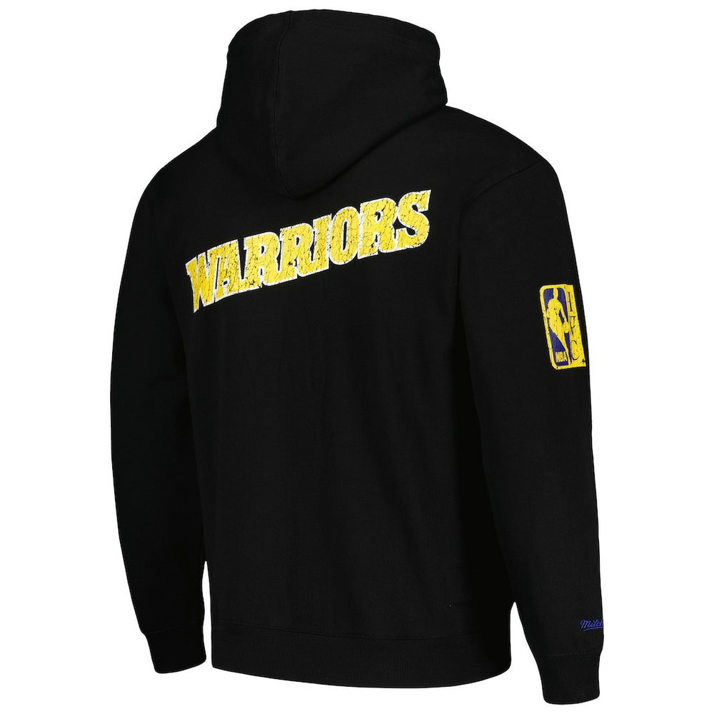 Golden State Warriors Hardwood Classics OG 2.0 Pullover Hoodie sale - Black discount