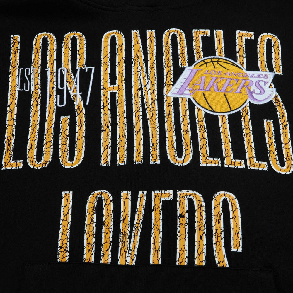 Los Angeles Lakers Hardwood Classics OG 2.0 Pullover Hoodie - Black cheap