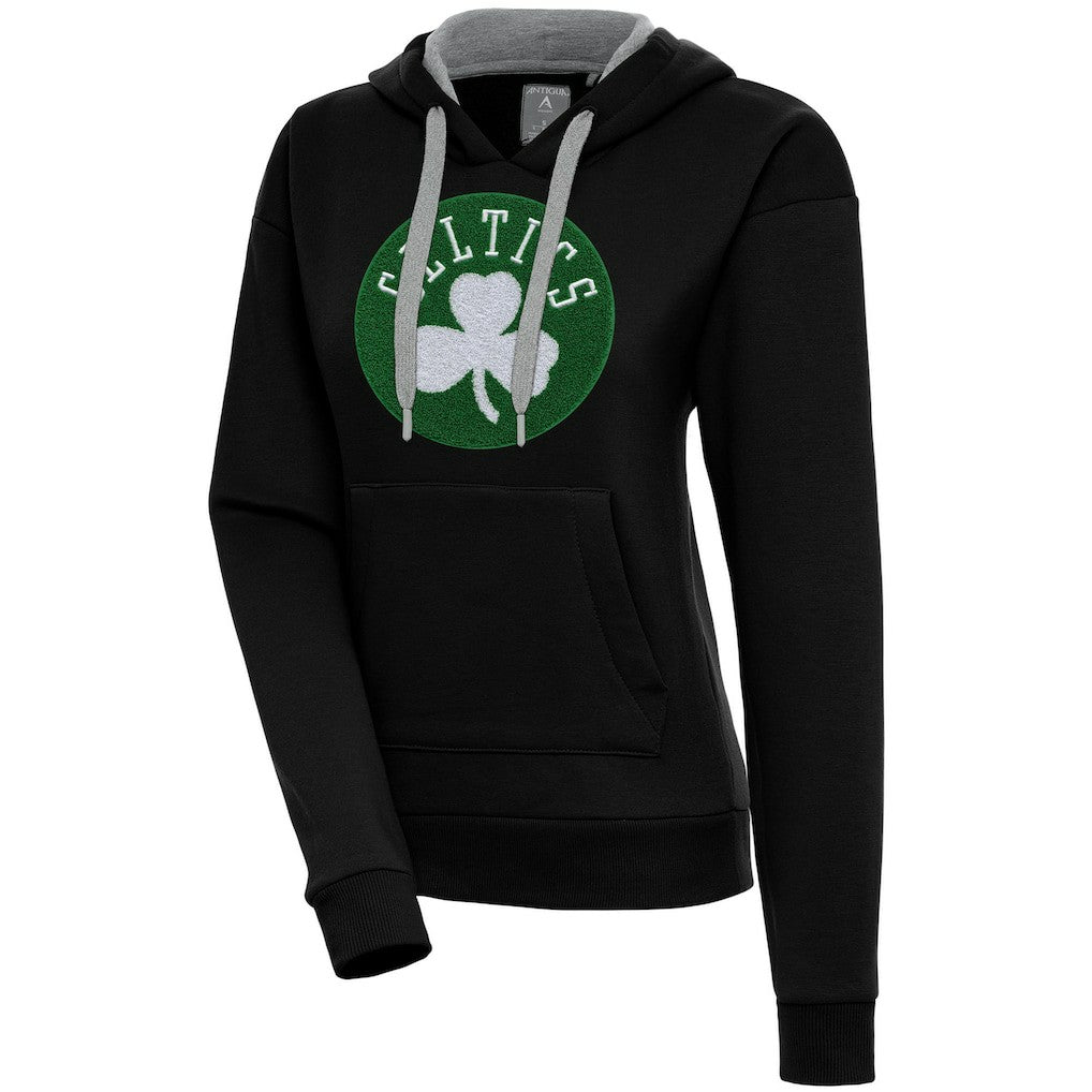 Boston Celtics Antigua Women's Victory Pullover Hoodie - Black cheap