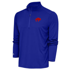 Buffalo Bills Adult Throwback Logo Tribute Quarter-Zip Pullover - Royal online