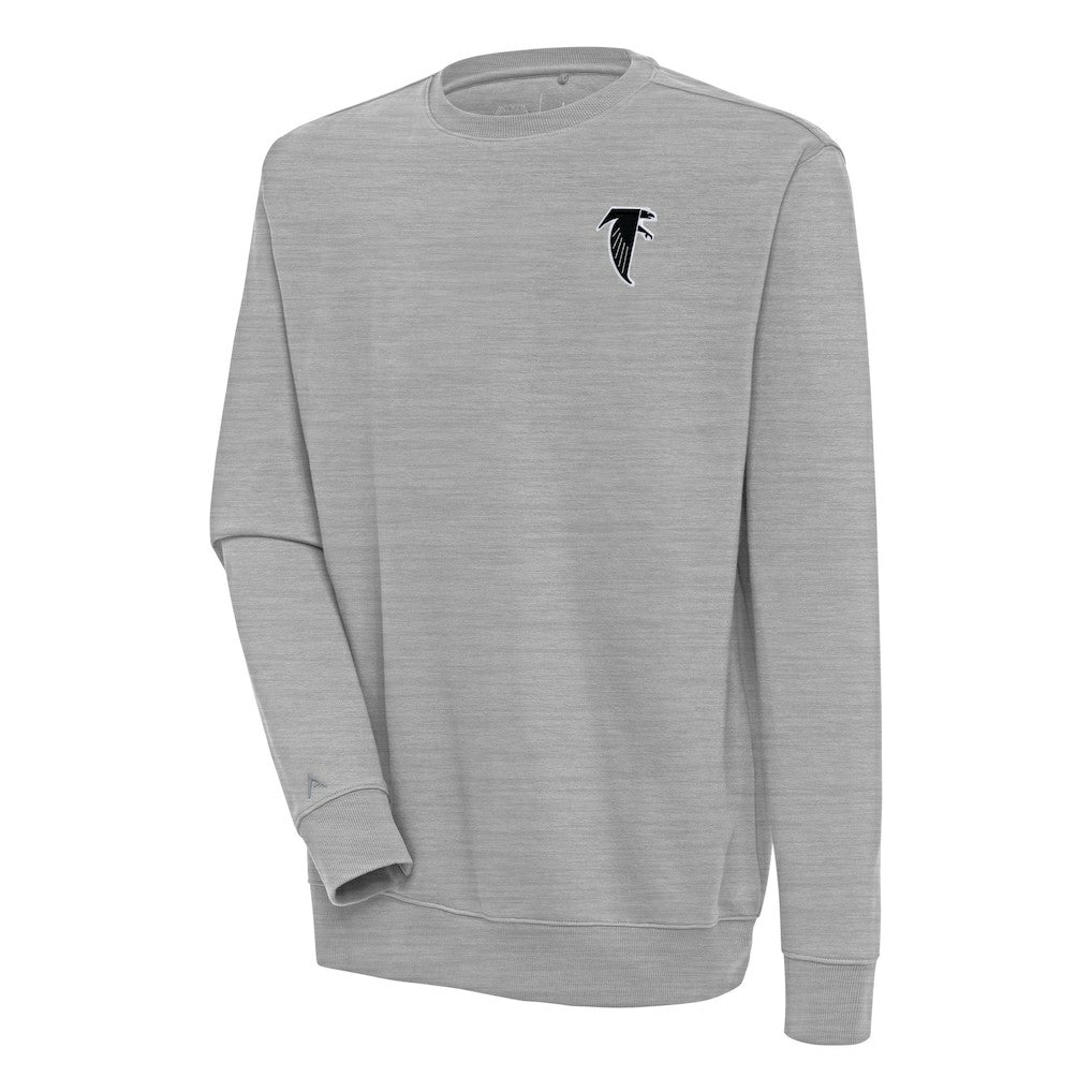 Atlanta Falcons Adult Throwback Logo Victory Pullover Sweatshirt - Heather Gray for sale