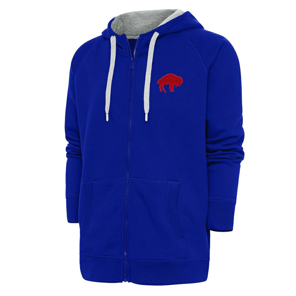 Buffalo Bills Adult Throwback Logo Victory Full-Zip Hoodie - Royal outlet