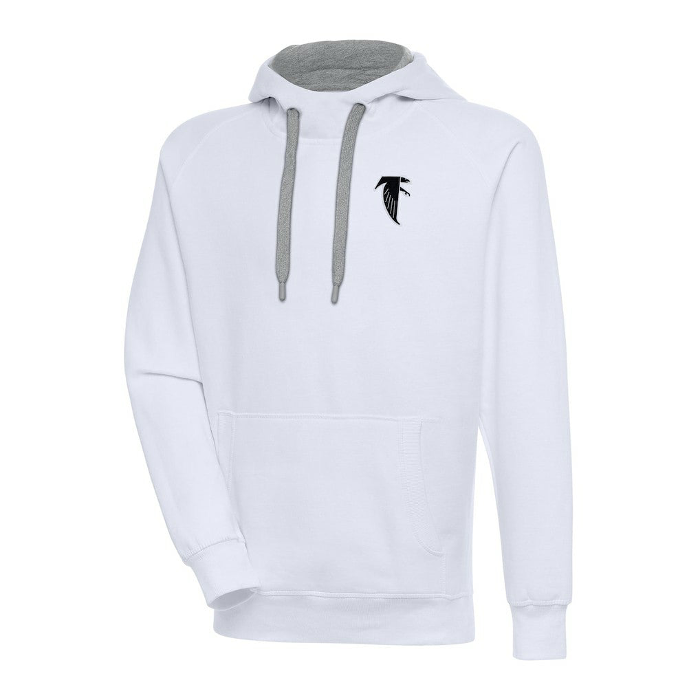 Atlanta Falcons Adult Throwback Logo Victory Pullover Hoodie - White cheap