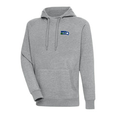 Seattle Seahawks Adult Throwback Logo Victory Pullover Hoodie - Heather Gray cheap