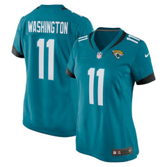 Parker Washington Jacksonville Jaguars Women's Team Game Jersey - Teal outlet