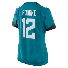Nathan Rourke Jacksonville Jaguars Women's Team Game Jersey - Teal for sale