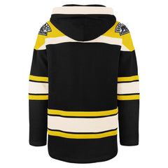 Boston Bruins '47 Big & Tall Superior Lacer Pullover Hoodie - Black Hoodies