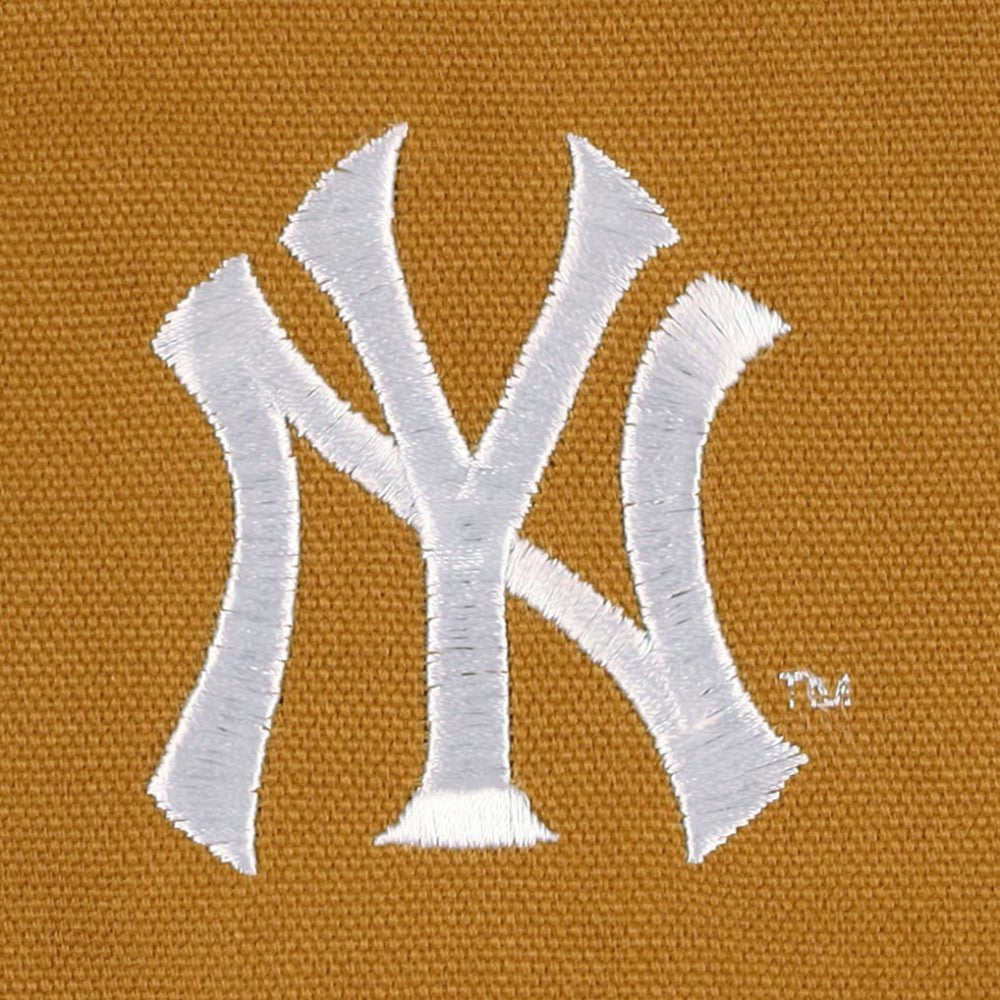 New York Yankees Dunbrooke Dakota Work Full-Zip Hoodie Jacket Brown