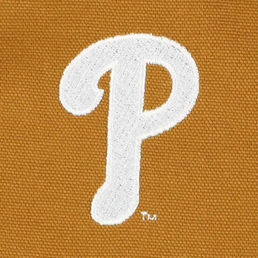 Philadelphia Phillies Dunbrooke Dakota Work Full-Zip Hoodie Jacket Brown
