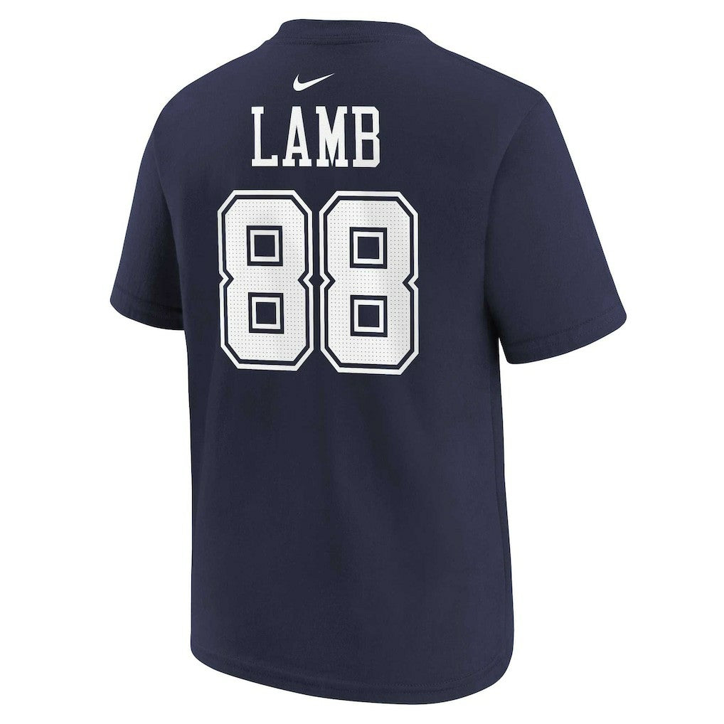 CeeDee Lamb Dallas Cowboys Preschool Player Name & Number T-Shirt - Navy for sale