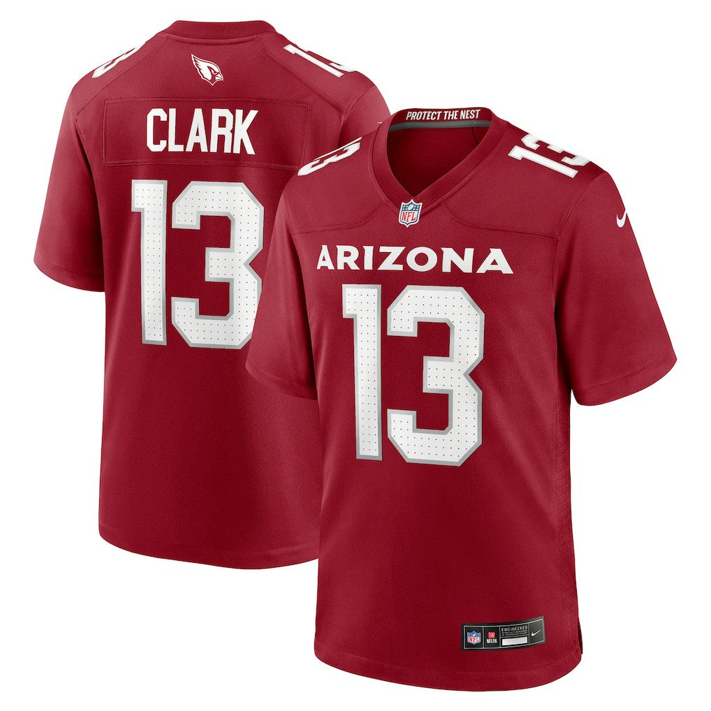 Kei'Trel Clark Arizona Cardinals Game Jersey - Cardinal for sale