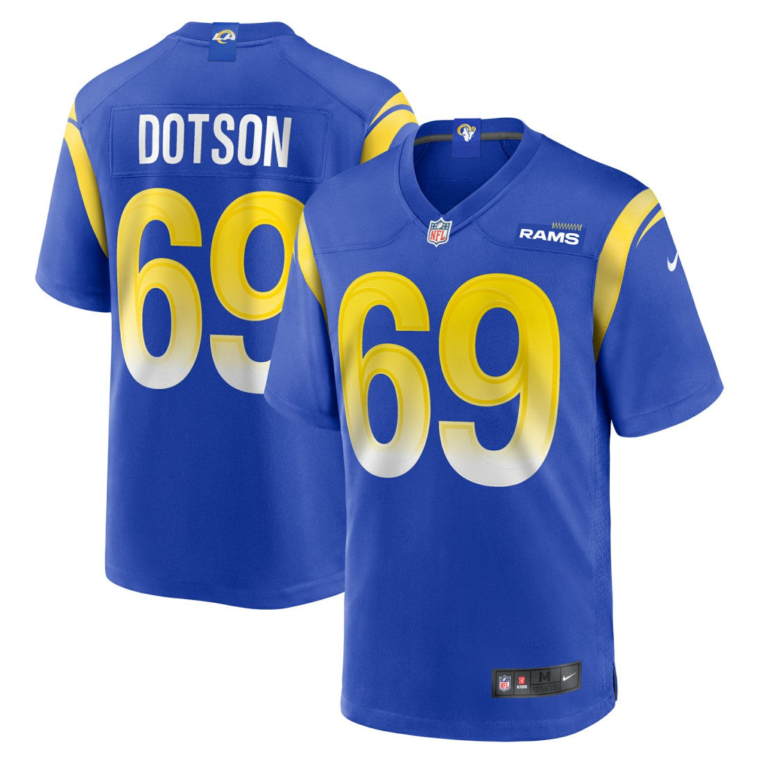 Kevin Dotson Los Angeles Rams Game Jersey - Royal cheap